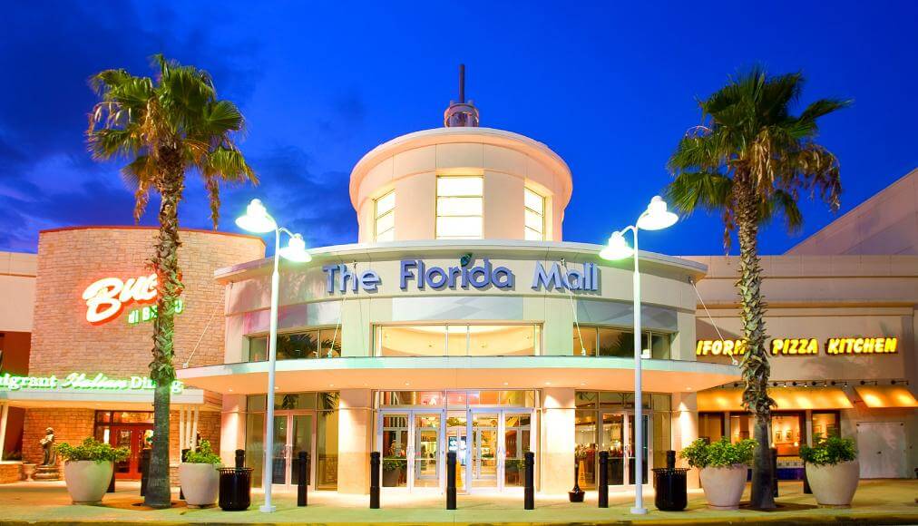 Fachada do Florida Mall em Orlando