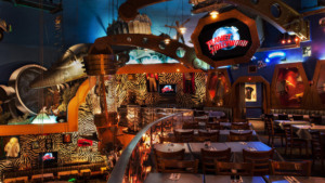 Restaurante Planet Hollywood na Disney Orlando: ambiente