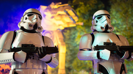 Personagens de Star Wars na Disney Orlando