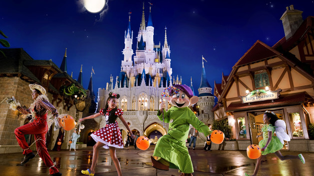 Personagens e fantasias de Halloween na Disney Orlando