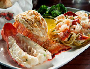 Restaurantes Red Lobster em Orlando: frutos do mar