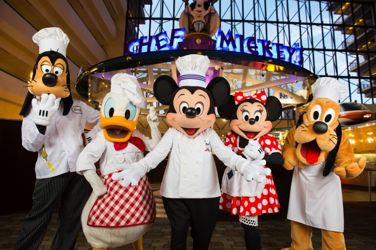 Restaurante Chef Mickey's no hotel Disney's Contemporary Resort em Orlando