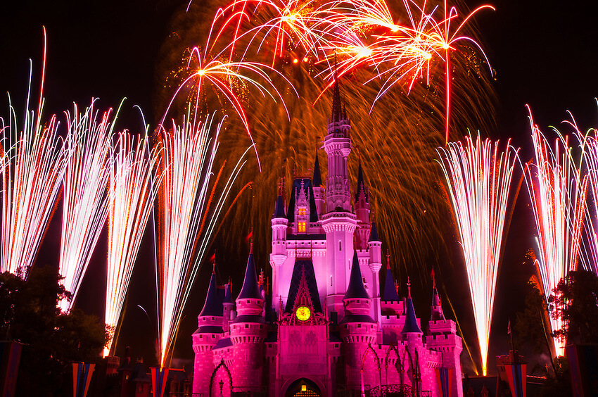 Happily Ever After no parque Magic Kingdom da Disney Orlando