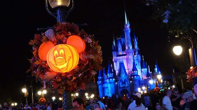 Halloween nos parques da Disney Orlando
