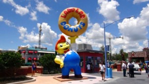 Parque dos Simpsons e Springfield em Orlando: Lard Lad Donuts