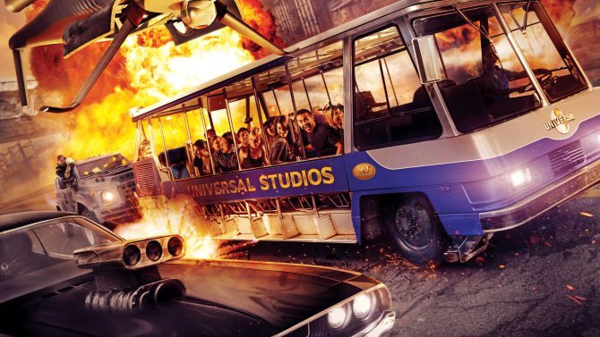 Fast & Furious – Supercharged no parque Universal Studios em Orlando