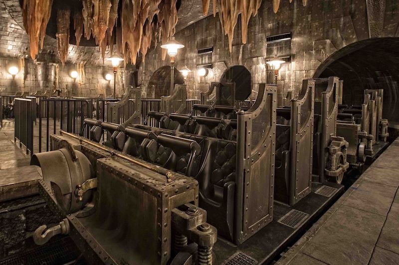 Harry Potter and the Escape from Gringotts no parque Universal Studios em Orlando