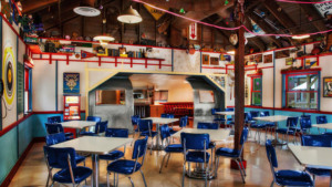 Restaurantosaurus em Orlando: dentro do restaurante