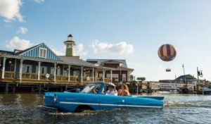 O que fazer em Disney Springs (atrações): passeio de carro-barco no BoatHouse