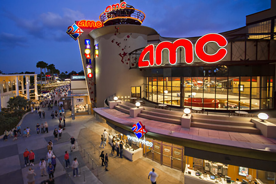 Cinema AMC Movies na Disney Springs