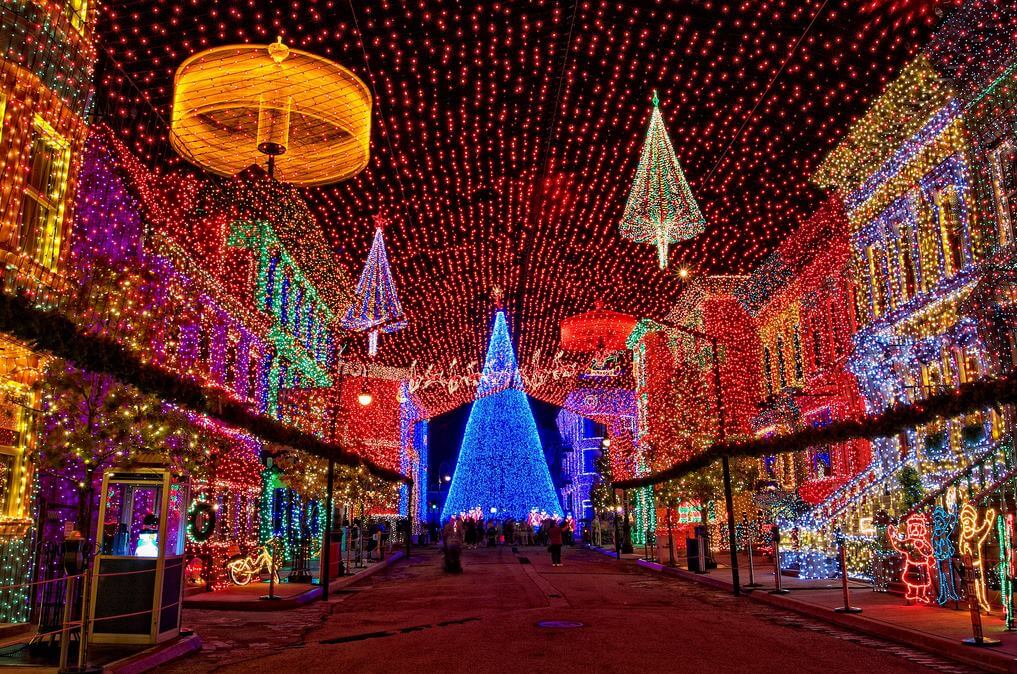 Decoração de Natal na Disney em Orlando