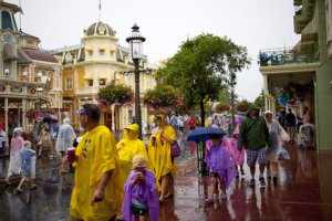 Chuva nos parques da Disney em Orlando: Disney com chuva