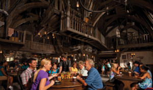 Restaurante 3 Vassouras do Harry Potter em Orlando: interior do restaurante