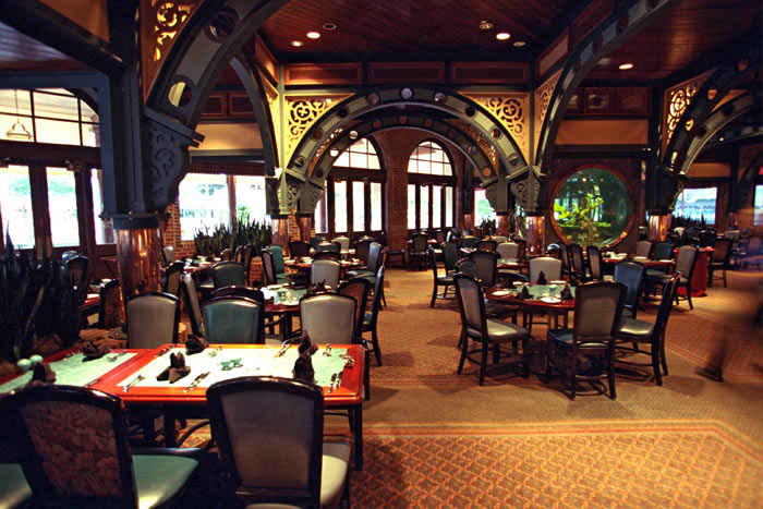 Restaurante Lombard's Seafood Grille no parque Universal Studios em Orlando
