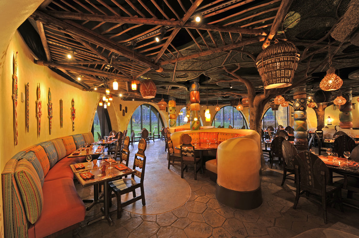 Restaurante Sanaa no Disney's Animal Kingdom Villas - Jambo House