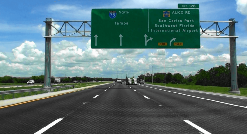 Viagem de carro de Miami a Tampa ou de Tampa a Miami: rodovia