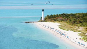 Praias em Miami: Key Biscayne