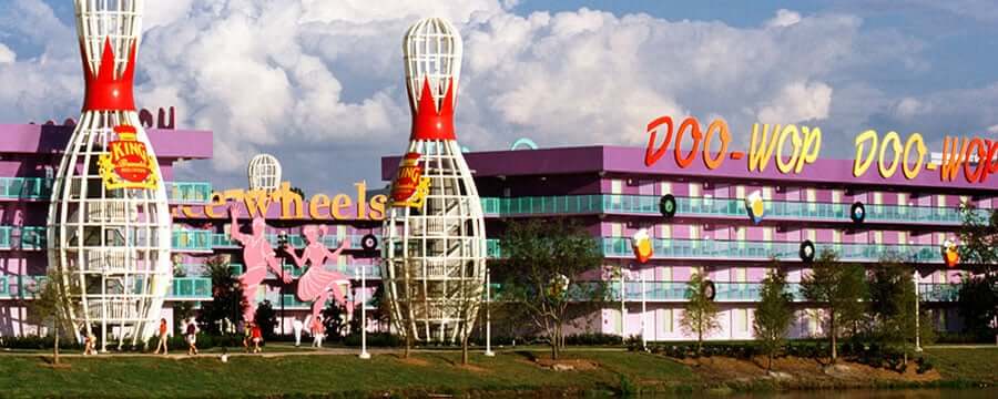 Hotel Pop Century Resort da Disney em Orlando