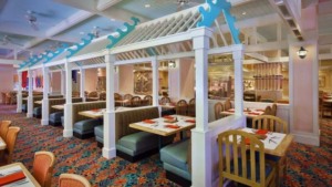 Melhores restaurantes dos hotéis da Disney em Orlando: restaurante Cape May Cafe