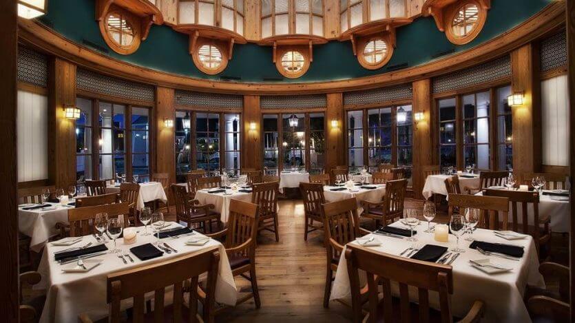 Yachtsman Steakhouse no Disney's Yacht Club Resort