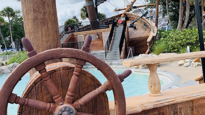 Área infantil na Stormalong Bay no Disney's Yacht Club Resort
