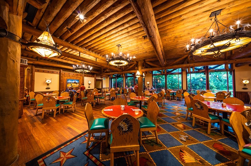 Whispering Canyon Cafe no Copper Creek Villas & Cabins at Disney's Wilderness Lodge