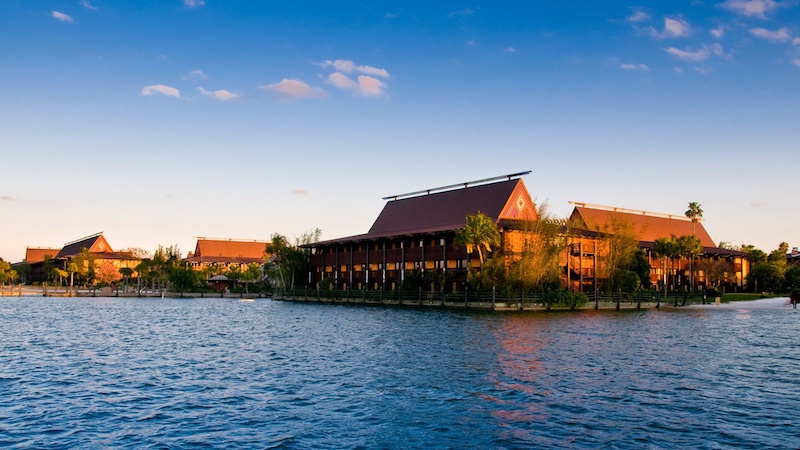 Vista do Disney's Polynesian Village Resort