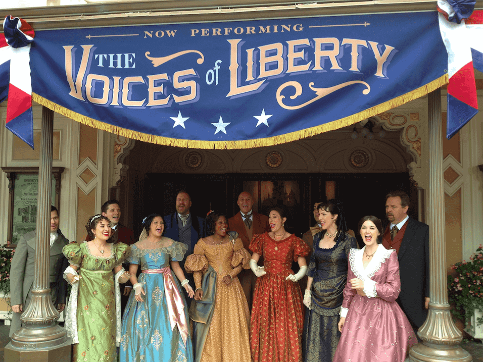 Voices of Liberty no parque Disney Epcot Orlando