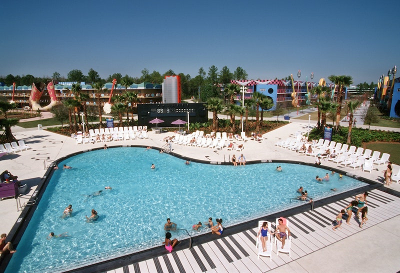 Piscina Piano Pool no hotel Disney All-Star Music em Orlando