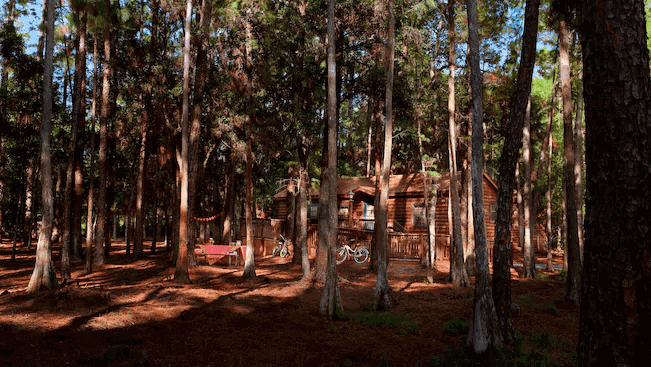 The Campsites e Cabins no Disney's Fort Wilderness Resort