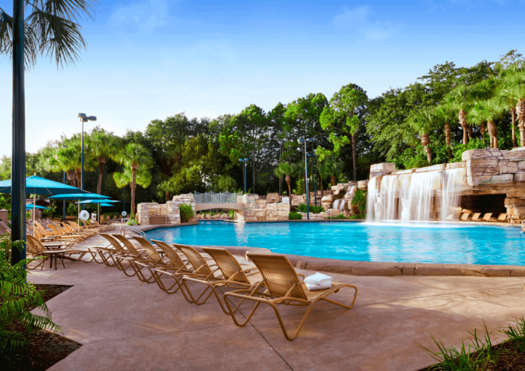Grotto Pool no Walt Disney World Swan & Dolphin Resort