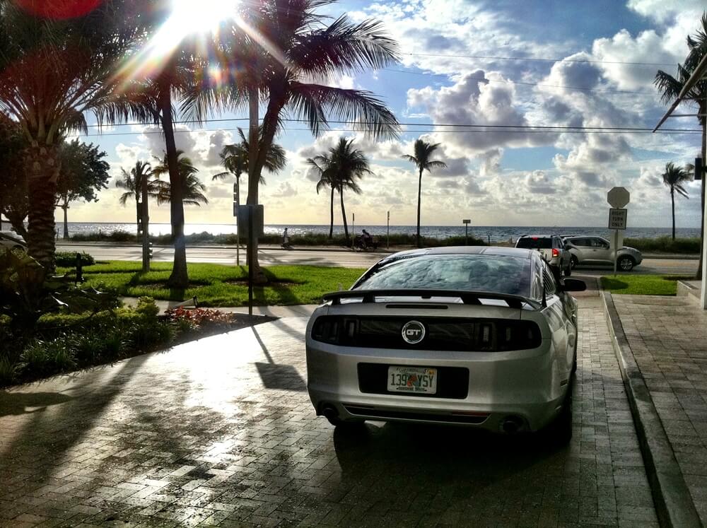 Carro em Key West
