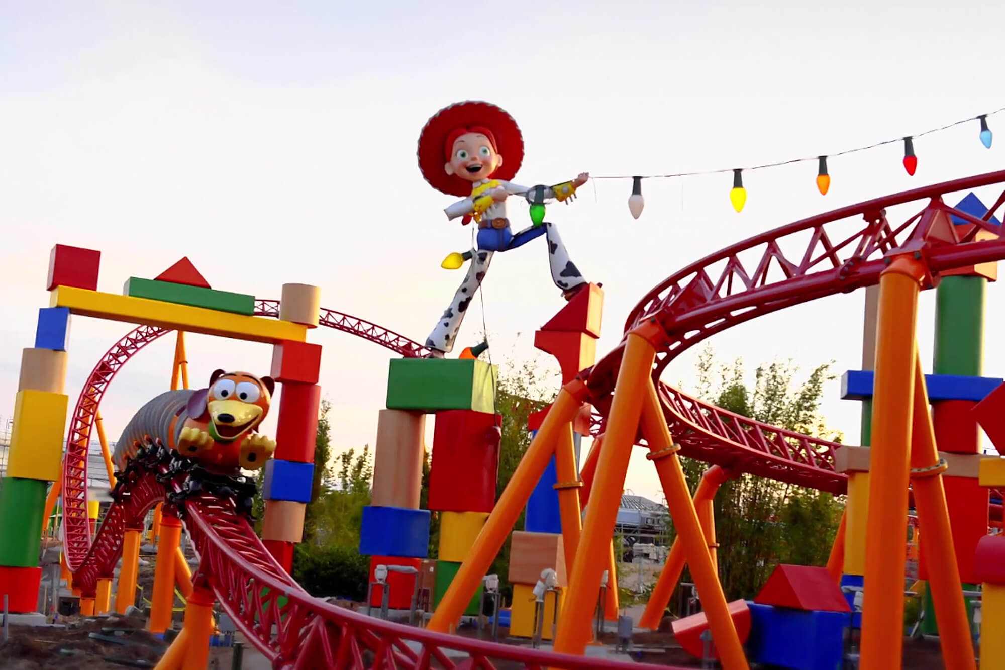 Área Toy Story Land na Disney Orlando