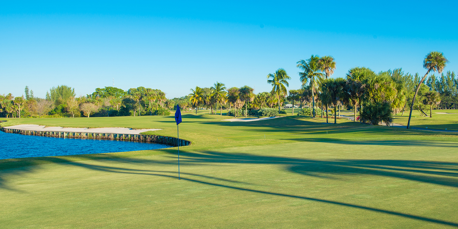 Campo de golfe em Palm Beach