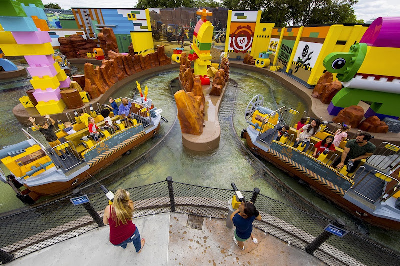 Battle of Bricksburg no The Lego Movie World na Legoland Florida