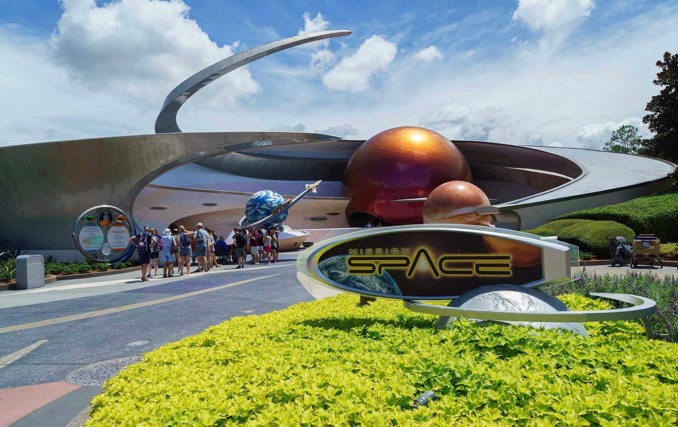 Atração Mission: SPACE no Epcot da Disney Orlando