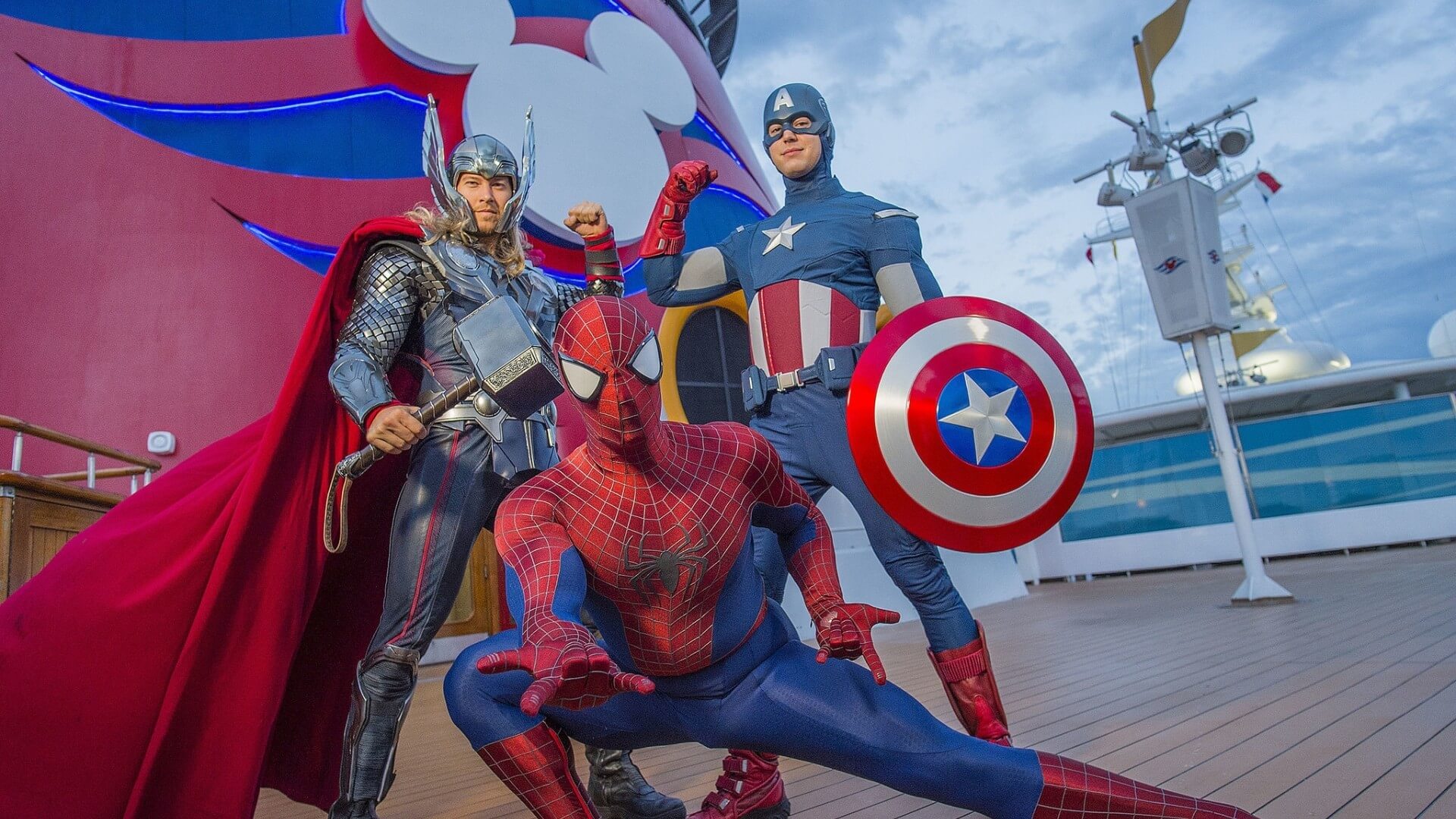 Cruzeiro Marvel Day at Sea da Disney Cruise Line em 2021
