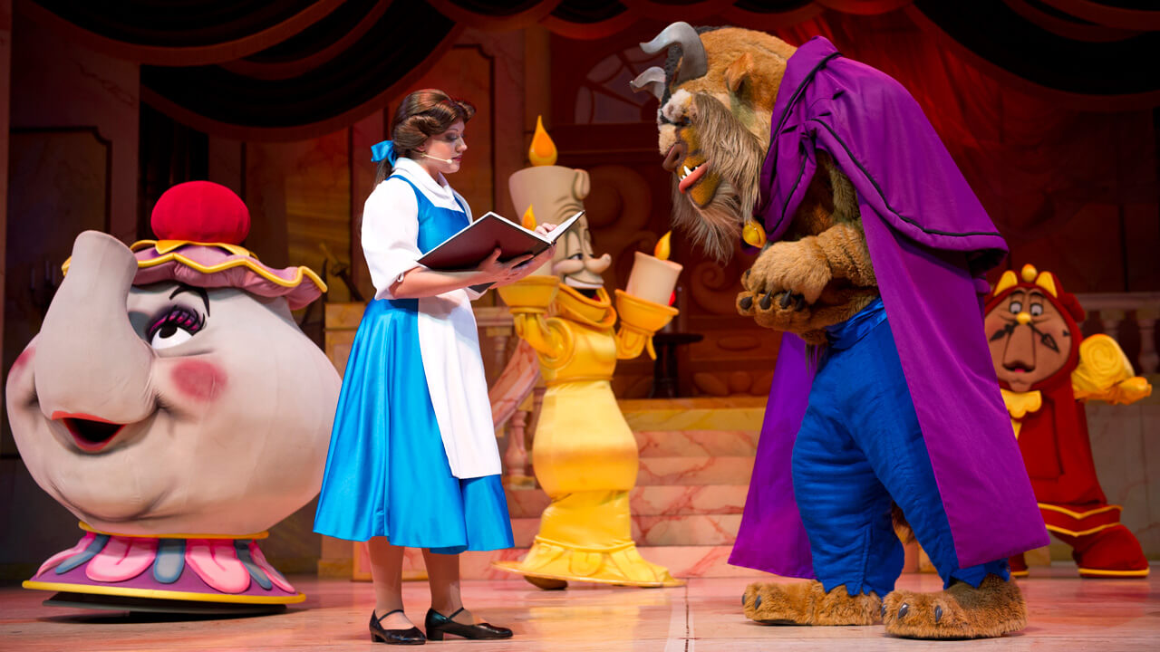 Beauty and the Beast Sing-Along no Epcot da Disney Orando