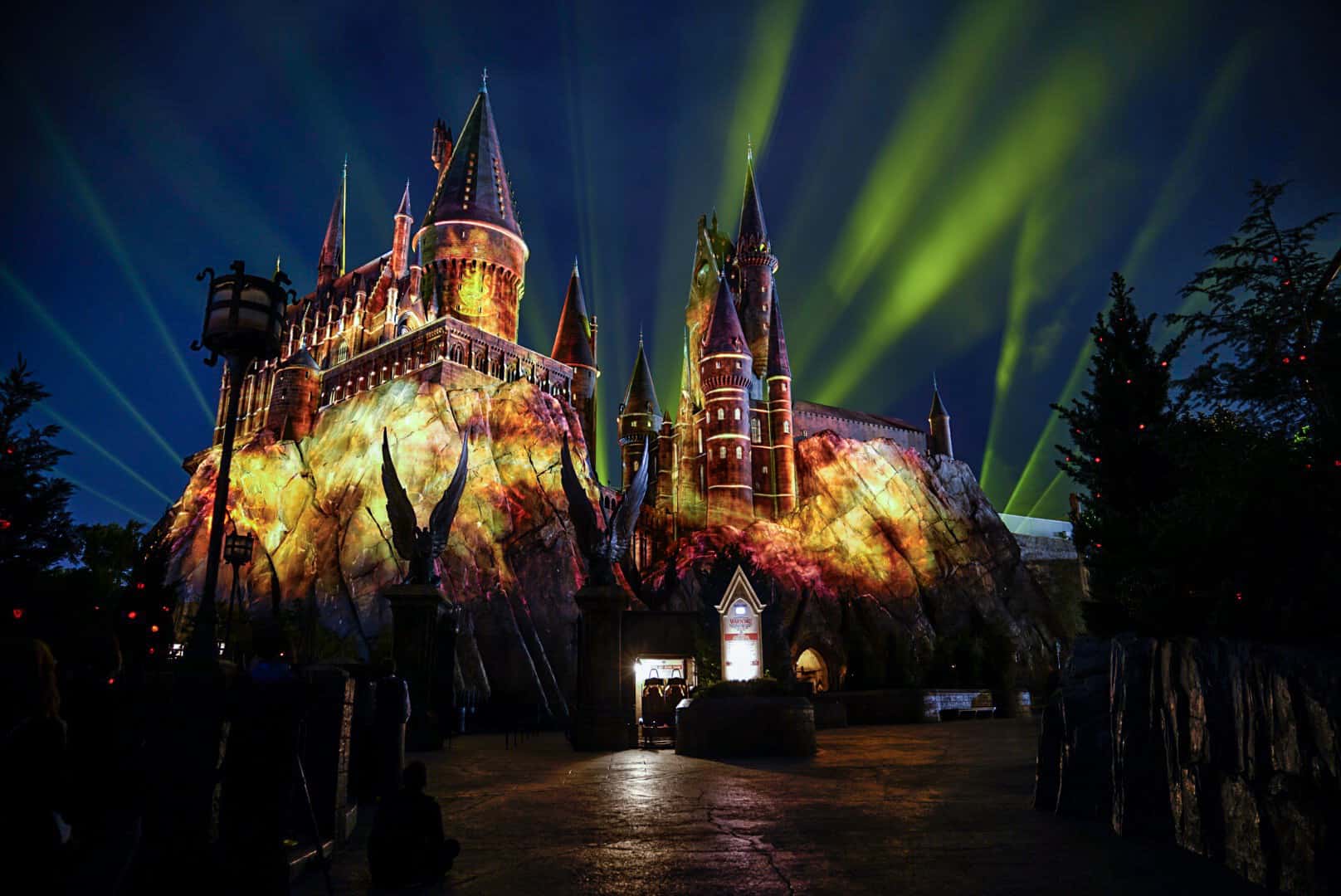 Castelo de Hogwarts no parque Islands of Adventure em Orlando