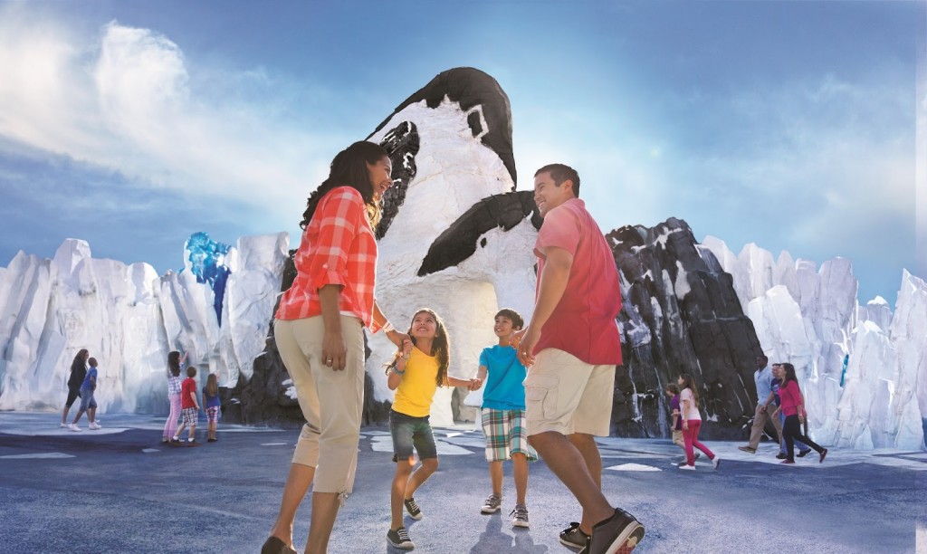 Família no SeaWorld Orlando
