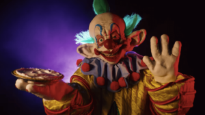 Atração de Palhaços Assassinos no Halloween da Universal Orlando em 2019: palhaço