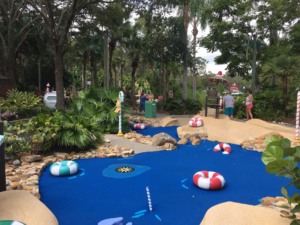 Winter Summerland Miniature Golf em Orlando: Summer Course