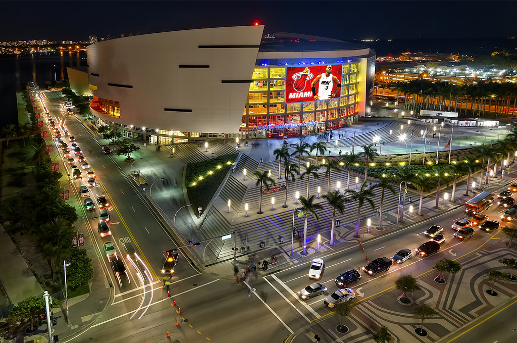 Onde comprar ingressos da NBA em Miami: American Airlines Arena