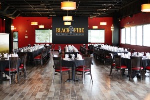 Restaurante Black Fire em Orlando: interior