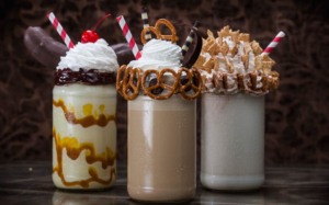 Toothsome Chocolate Emporium & Savory Feast Kitchen na Universal Orlando: milk-shakes