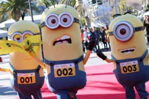 Corrida com personagens na Universal Orlando: Minions