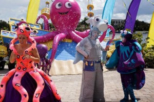 Halloween do SeaWorld Orlando: personagens