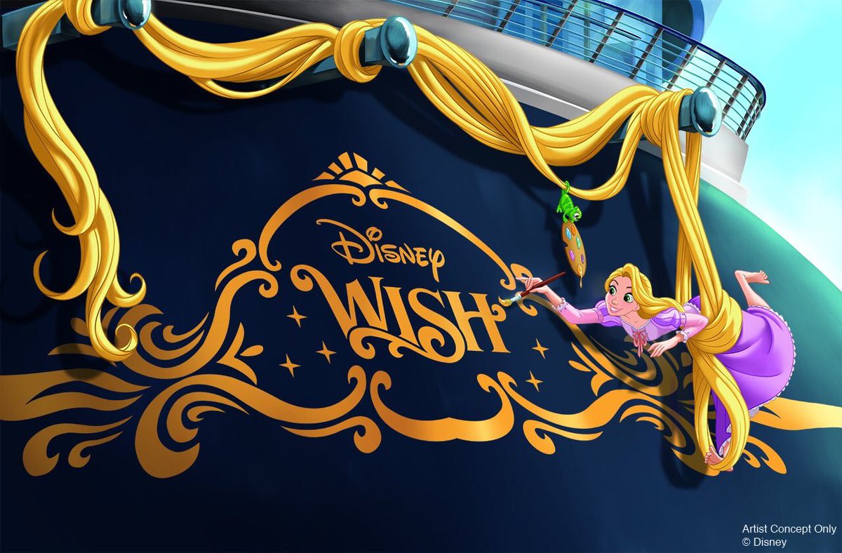 Navio do cruzeiro Disney Wish