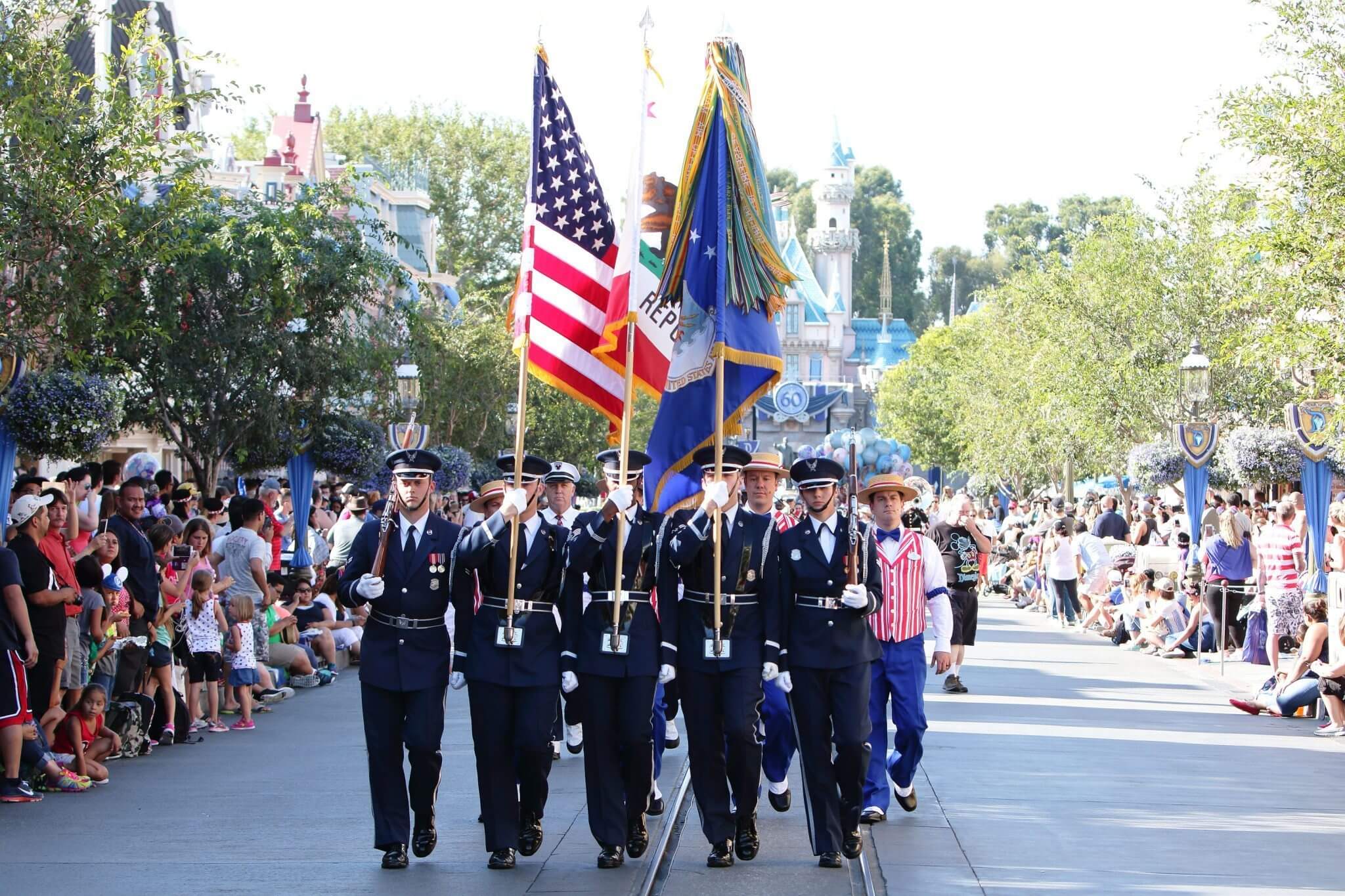Desfile do Dia da Independência na Disney Orlando