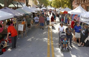 Lakeland na Flórida: feira Downtown Farmers Curb Market